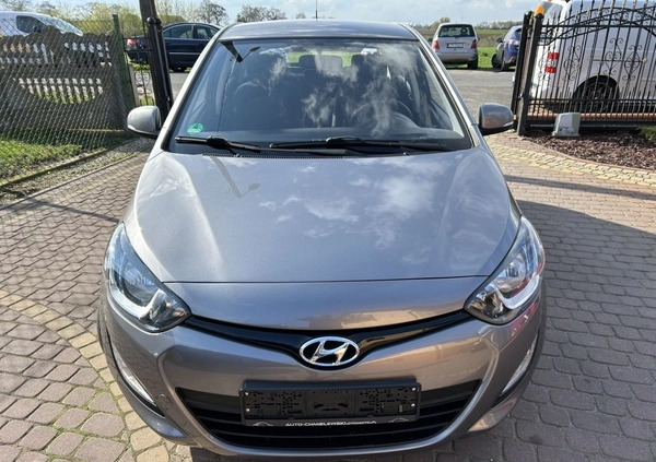 Hyundai i20 cena 24900 przebieg: 71093, rok produkcji 2013 z Bojanowo małe 154